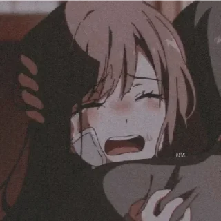 😭 emoji cлёзы / tears Telegram sticker 15 of 55
