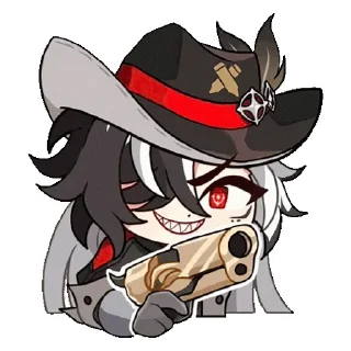 😈 emoji Boothill <3  - От @Rebzzzzzyyx Telegram sticker 8 of 120