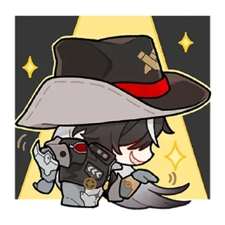 😁 emoji Boothill <3  - От @Rebzzzzzyyx Telegram sticker 15 of 120
