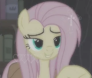 Sticker from fluttershy by @dnevnikaykusa