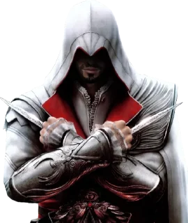 😏 emoji Assassin's creed Telegram sticker 8 of 10