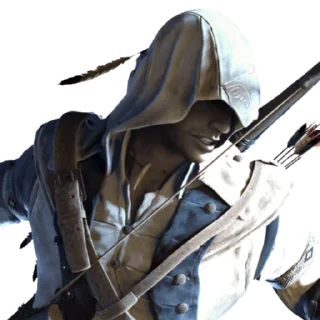 😠 emoji Assassin's creed Telegram sticker 5 of 10