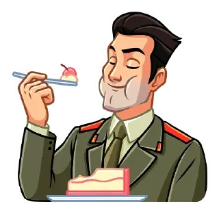 🍰 emoji Агент КГБ (@TgSticker) Telegram sticker 24 of 48