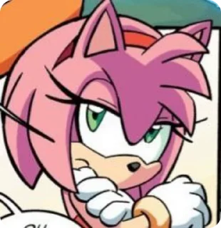 🌟 emoji 💗_-Amy ROSE-_💗 Telegram sticker 14 of 20