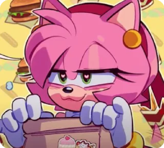 🌟 emoji 💗_-Amy ROSE-_💗 Telegram sticker 13 of 20