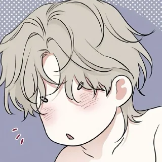 😶 emoji ❀ yaoi   @yaoychikkkkk ❀ Telegram sticker 16 of 50