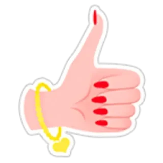 👍 emoji Пупсик Telegram sticker 7 of 16