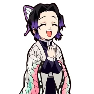 😝 emoji Shinobu Kochou Best Waifu Telegram sticker 16 of 37