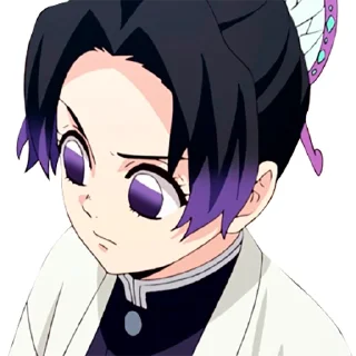 👿 emoji Shinobu Kochou Best Waifu Telegram sticker 10 of 37