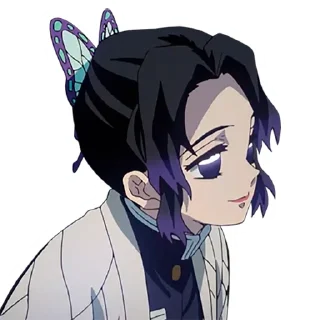 😌 emoji Shinobu Kochou Best Waifu Telegram sticker 13 of 37