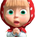 👸 emoji Маша и медведь :: @animesticks Telegram sticker 22 of 28