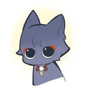 🙂 emoji Скарамучча Telegram sticker 13 of 98