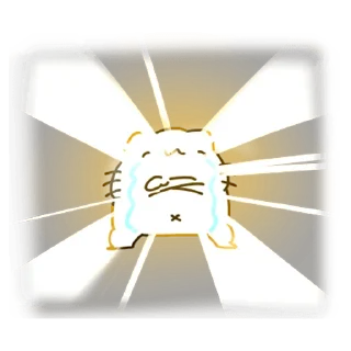 😇 emoji Cat is crying @IMG2D Telegram sticker 24 of 40