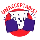 😡 emoji Animated Cat @IMG2D Telegram sticker 8 of 22