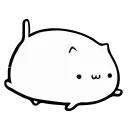 Sticker from Round Pretty Cat @IMG2D