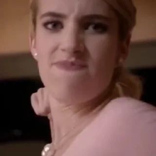 Sticker from Scream queens