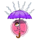☔ emoji Mr. Zoid Telegram sticker 17 of 35
