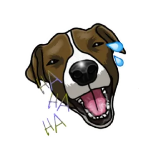🤣 emoji Пес Патрон Telegram sticker 9 of 15