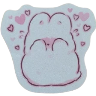 🥰 emoji bunny | @newlife2022z Telegram sticker 9 of 25