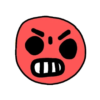 🤬 emoji Норм смайлікі. Telegram sticker 14 of 17