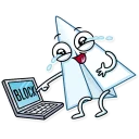 Sticker from Paper Airplane