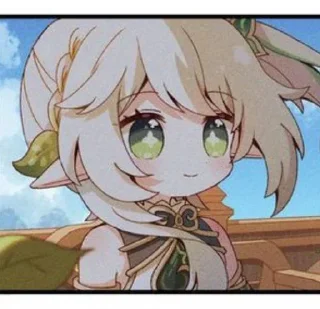 🌿 emoji Нахида лучший архонт❤ Telegram sticker 14 of 51