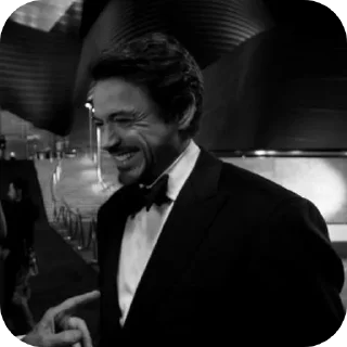 👍 emoji Robert Downey Jr || МАДИ Telegram sticker 11 of 14