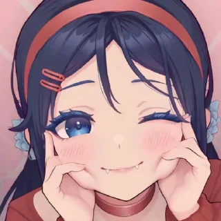 ☺️ emoji :     ° @bezdomnyefei °     :    [ MiSide ] Telegram sticker 11 of 82