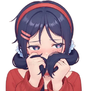 ☺️ emoji :     ° @bezdomnyefei °     :    [ MiSide ] Telegram sticker 10 of 82
