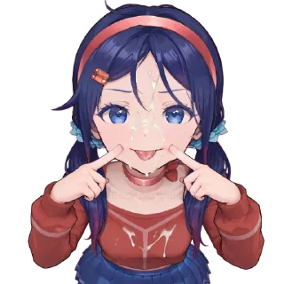 ☺️ emoji :     ° @bezdomnyefei °     :    [ MiSide ] Telegram sticker 24 of 82