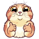 Sticker from Meme Cats