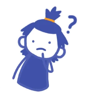 ❔ emoji А! Telegram sticker 15 of 18