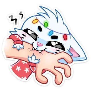 😡 emoji Новогодний Бисквит :: @stickroom Telegram sticker 16 of 49