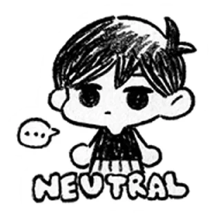 Sticker from omori!