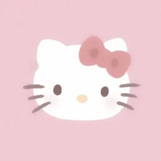 Sticker from Cute hello kitty