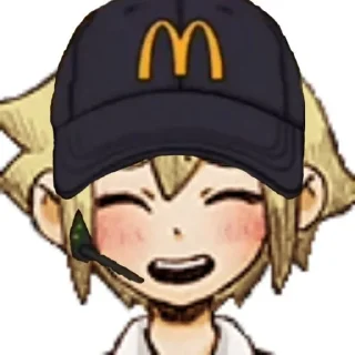 😄 emoji Basil ; @omoristc Telegram sticker 15 of 81