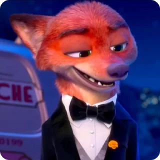 🌟 emoji zootopia::Nick Wilde Telegram sticker 7 of 64
