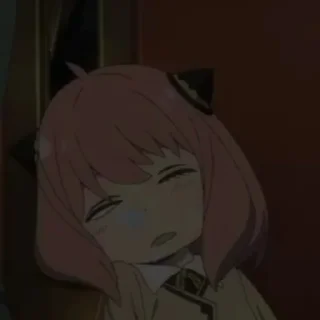 😴 emoji Аня Форджер как смысл жизни Telegram sticker 9 of 26