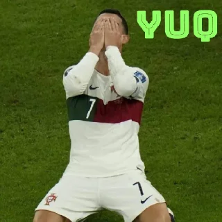 Sticker from Cristiano Ronaldo
