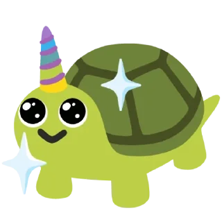 🌟 emoji черепаха Telegram sticker 17 of 72