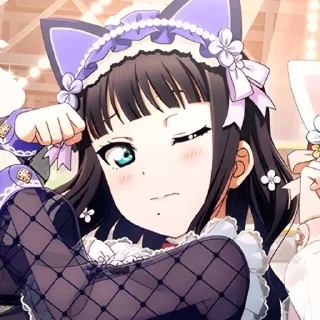 🍪 emoji dia kurosawa Telegram sticker 17 of 50