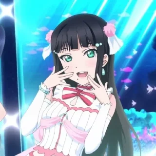 🍪 emoji dia kurosawa Telegram sticker 11 of 50