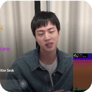 Sticker from Jin