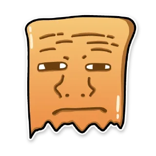 😐 emoji Грустный Пакет Telegram sticker 22 of 45
