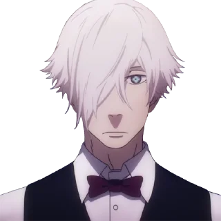 😕 emoji Death Parade Telegram sticker 13 of 64