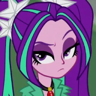 🍇 emoji Aria Blaze | @MLPstick Telegram sticker 4 of 50