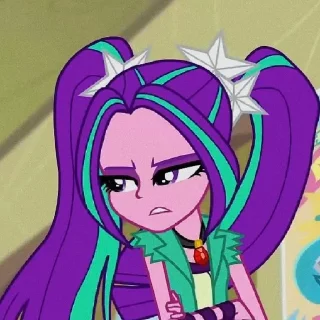 🎆 emoji Aria Blaze | @MLPstick Telegram sticker 5 of 50