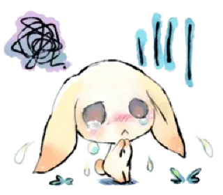 😓 emoji 🍓 ૮₍ ˃⤙˂ ₎ა  ݂ ׄᯅ ⋆݂ 𖦹 Telegram sticker 11 of 11