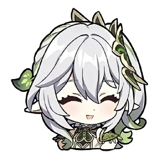 🍃 emoji Kusanali simp ໒꒰ྀི∩˃ ᵕ ˂∩꒱ྀི১ :: @mokainfo. Telegram sticker 15 of 58
