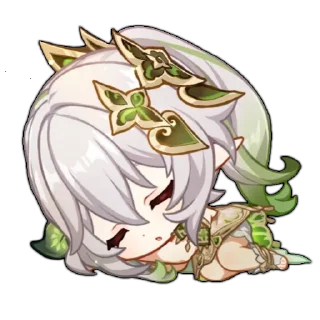 🍃 emoji Kusanali simp ໒꒰ྀི∩˃ ᵕ ˂∩꒱ྀི১ :: @mokainfo. Telegram sticker 14 of 58